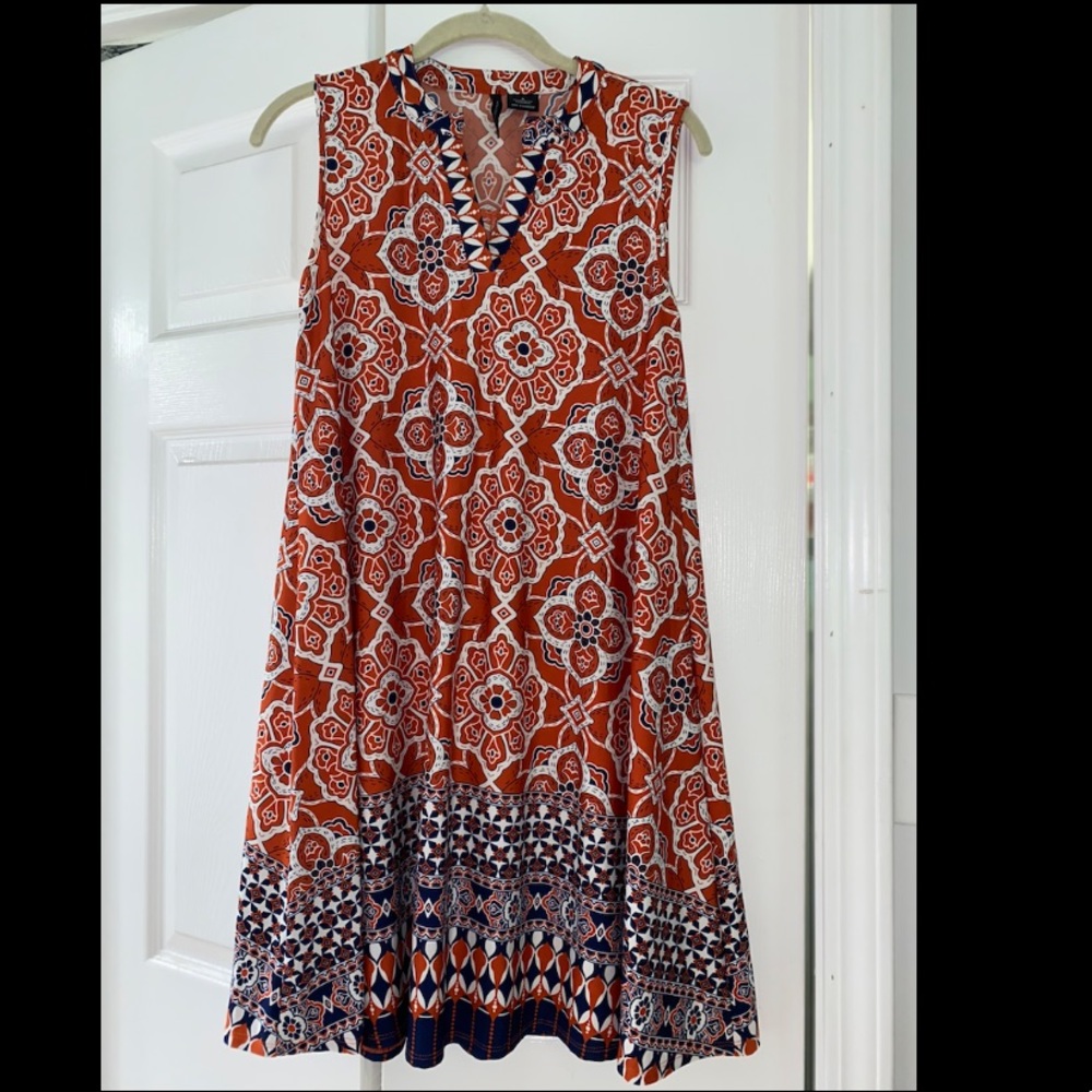 Boho fall women’s dress